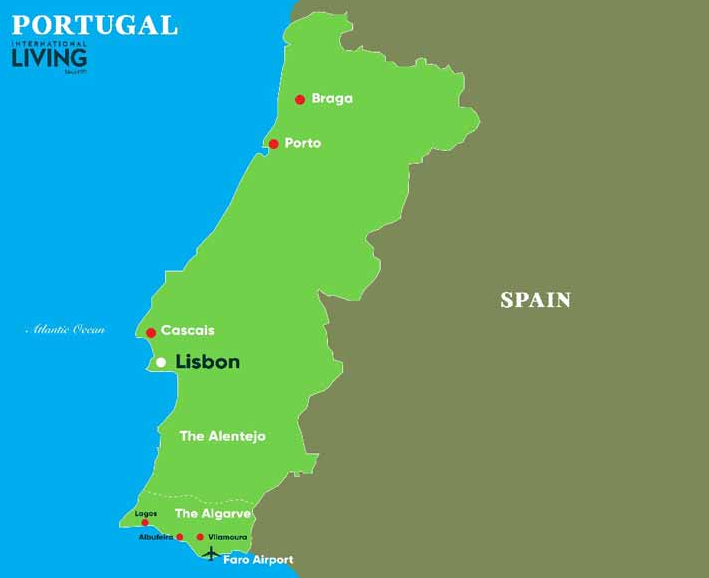 شهرهای پرتغال برای اقامت پرتغال
